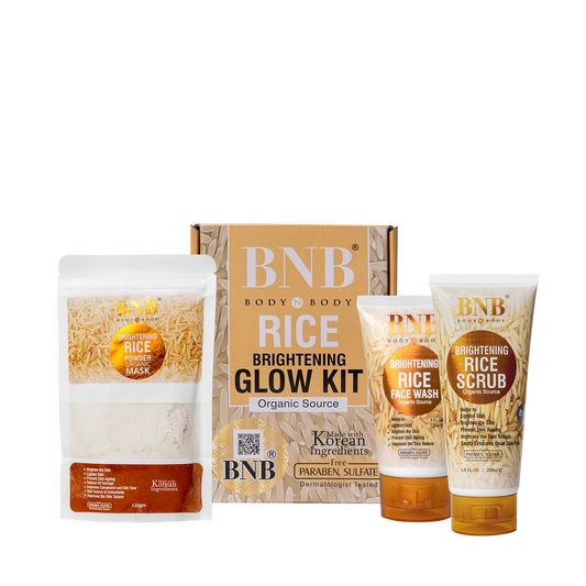 BNB Whitening Rice Organic Glow Kit