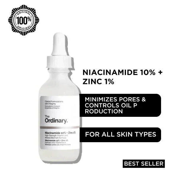 The Ordinary Niacinamide 10% + Zinc 1% Serum – 30ml - SUNEHRI STORE
