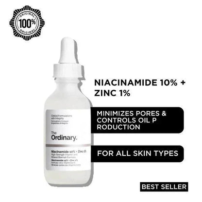 The Ordinary Niacinamide 10% + Zinc 1% Serum – 30ml - SUNEHRI STORE