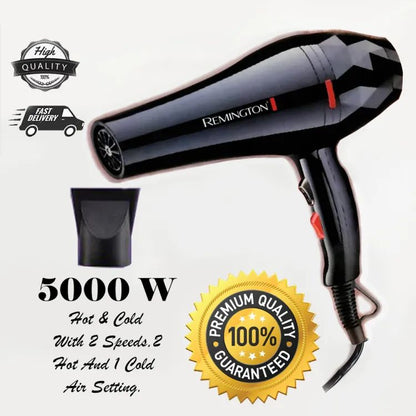 Remington PRO-001 Professional Hair Dryer – 5000 W Salon Power & Shine