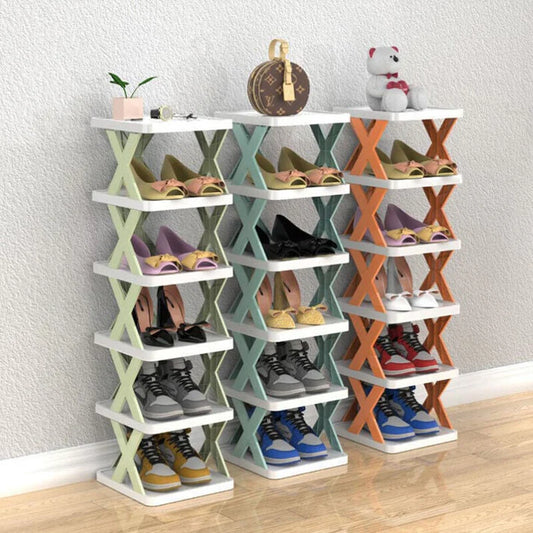 5-Layer Portable Shoe Rack Storage Organizer