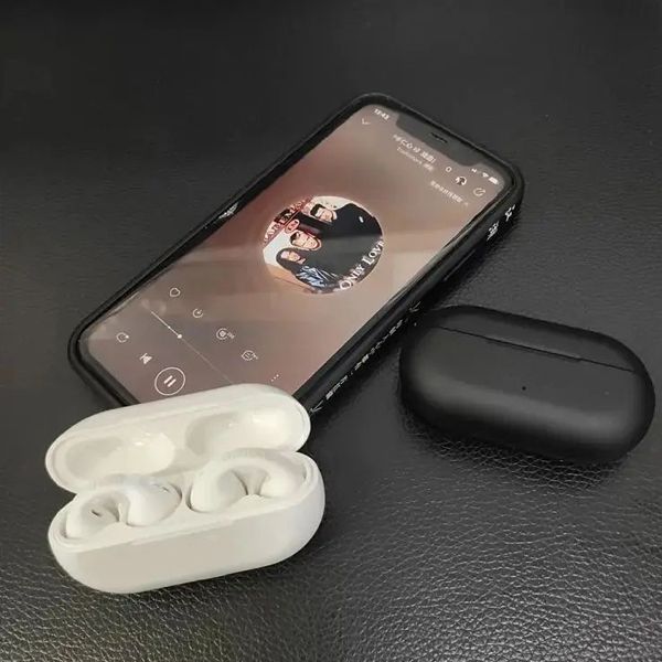 Wireless Ear Clip Bluetooth 5.3 Headphones – Ear-Cuff Style Sport & Gaming Earbuds